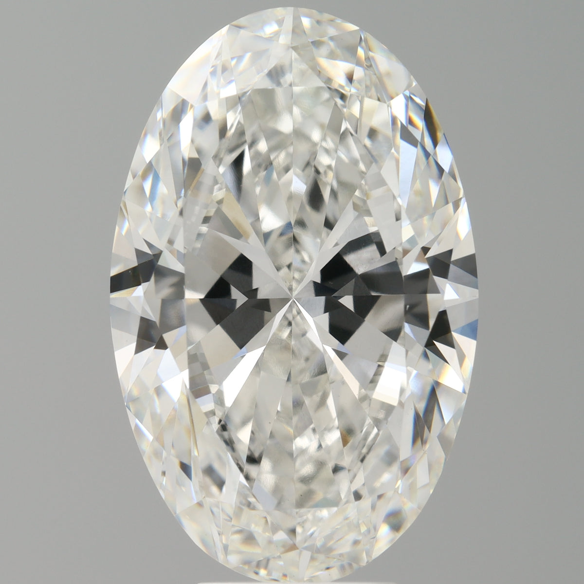 8.03 Carat Oval Shaped, Ideal Cut, F Color, VVS2 Clarity, IGI Certified Lab Grown Diamond