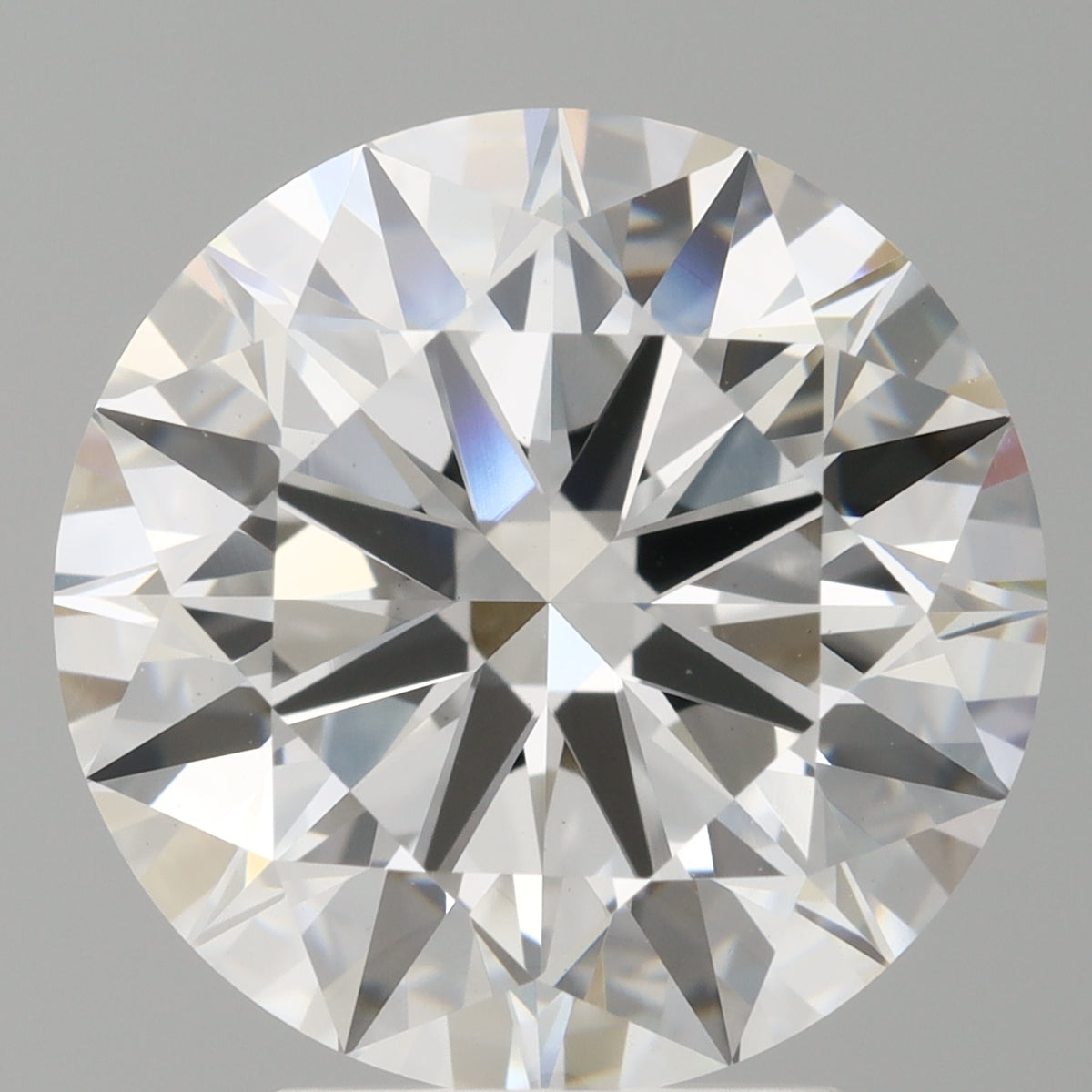 4.10 Carat Round Shaped, Ideal Cut, E Color, VVS2 Clarity, IGI Certified Lab Grown Diamond