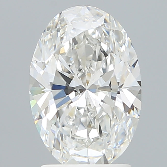 2.27 Carat Oval Shaped, Ideal Cut, E Color, VVS2 Clarity, IGI Certified Lab Grown Diamond