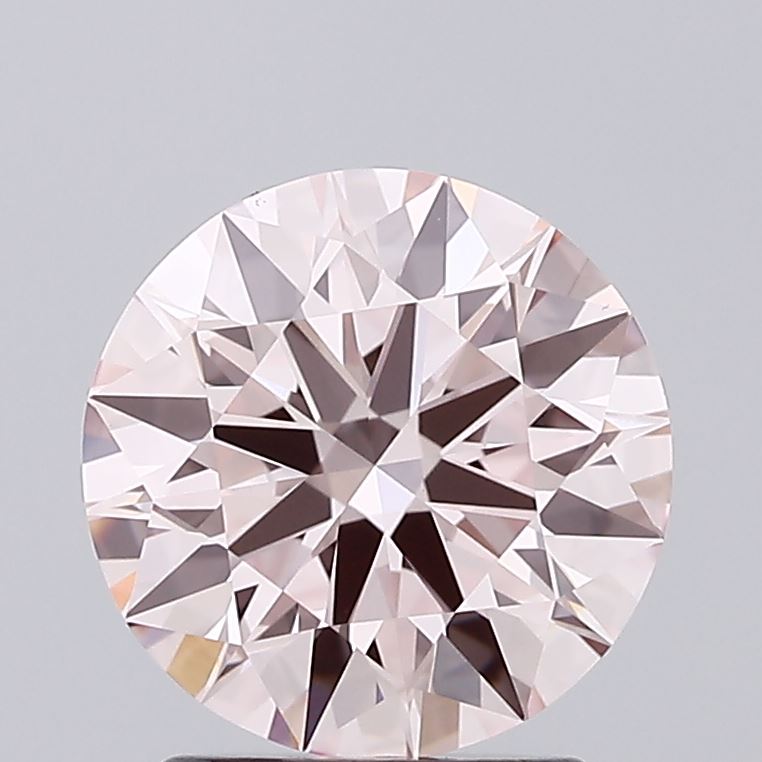 2.08 Carat Round Shaped, Ideal Cut, VVS2 Clarity, IGI Certified Lab Grown Diamond