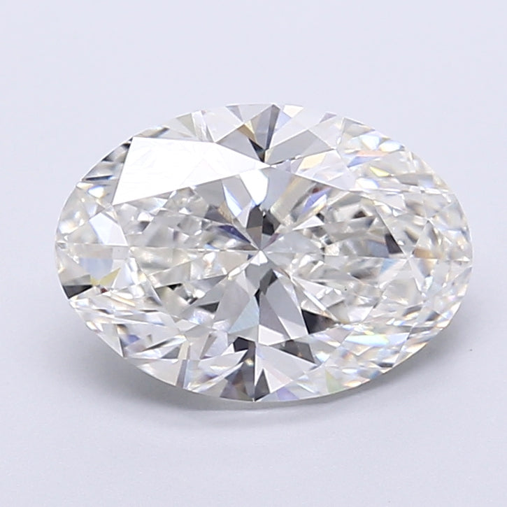 5.04 Carat Oval Shaped, Very Good Cut, F Color, VVS2 Clarity, IGI Certified Lab Grown Diamond