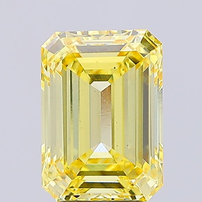 4.60 Carat Emerald Shaped, Ideal Cut, VS1 Clarity, IGI Certified Lab Grown Diamond