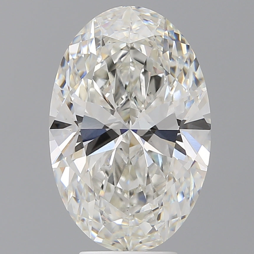 5.53 Carat Oval Shaped, Ideal Cut, F Color, VS1 Clarity, IGI Certified Lab Grown Diamond