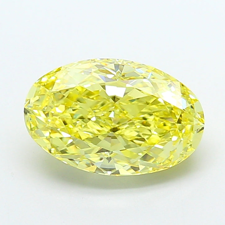 4.12 Carat Oval Shaped, Very Good Cut, VVS2 Clarity, IGI Certified Lab Grown Diamond