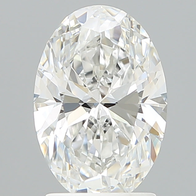 2.18 Carat Oval Shaped, Ideal Cut, E Color, VVS2 Clarity, IGI Certified Lab Grown Diamond