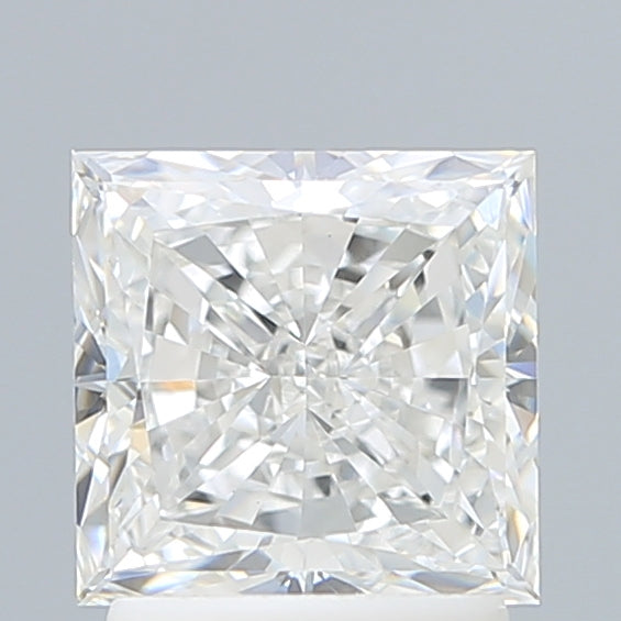 2.10 Carat Princess Shaped, Excellent Cut, F Color, VVS2 Clarity, IGI Certified Lab Grown Diamond