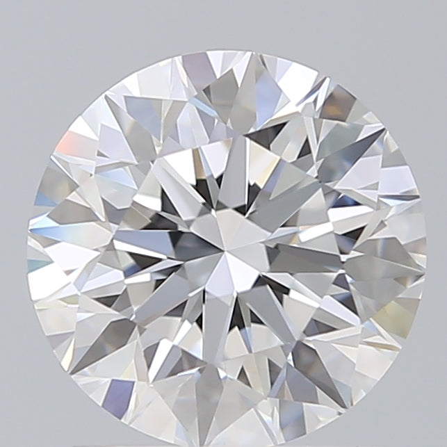 1.71 Carat Round Shaped, Excellent Cut, E Color, VVS2 Clarity, IGI Certified Lab Grown Diamond