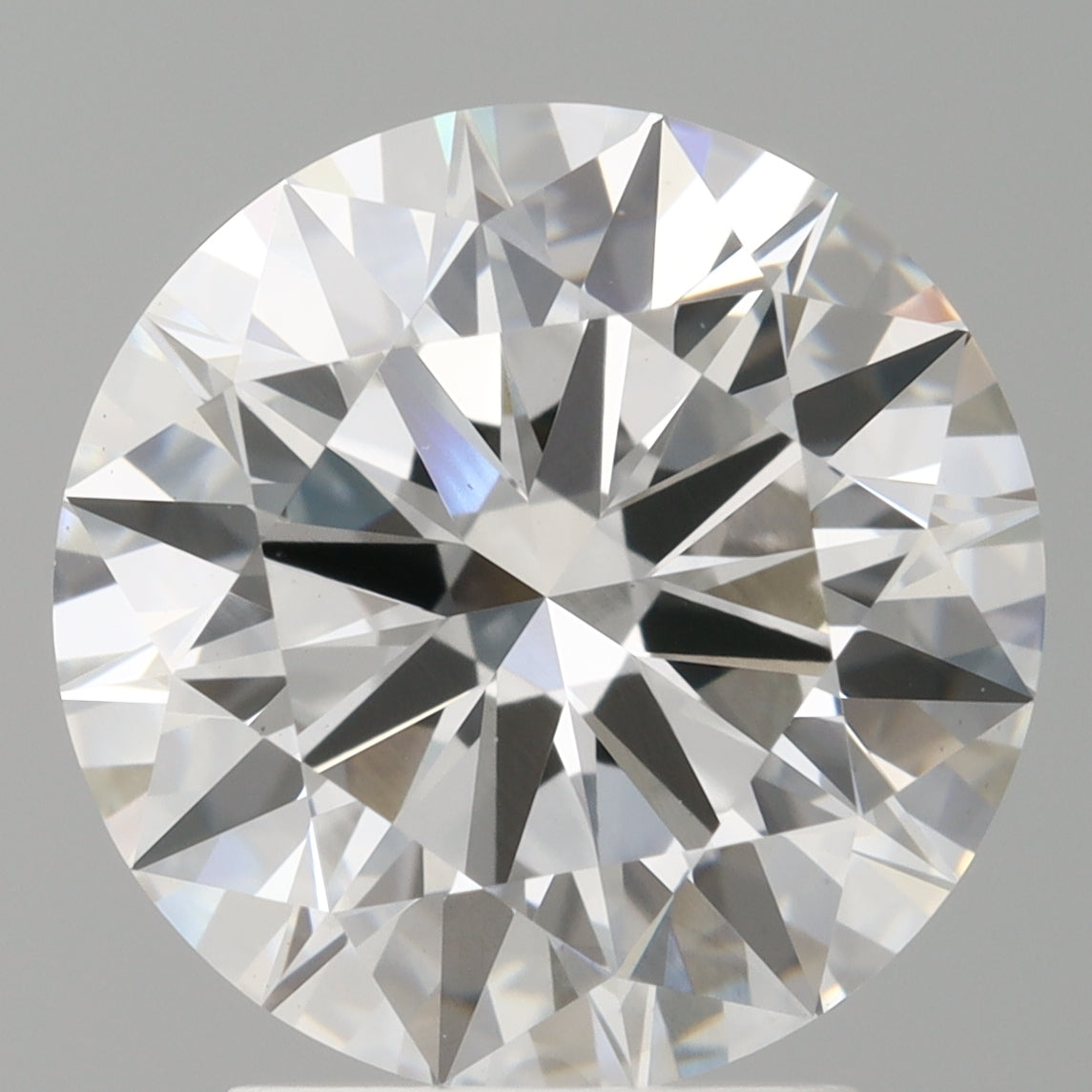 3.04 Carat Round Shaped, Ideal Cut, E Color, VVS2 Clarity, IGI Certified Lab Grown Diamond