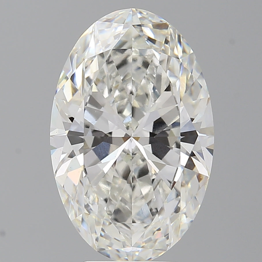 6.08 Carat Oval Shaped, Ideal Cut, F Color, VS1 Clarity, IGI Certified Lab Grown Diamond
