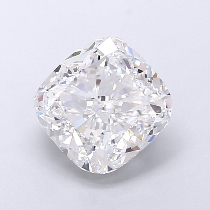 3.46 Carat Cushion Shaped, Very Good Cut, E Color, VVS2 Clarity, IGI Certified Lab Grown Diamond