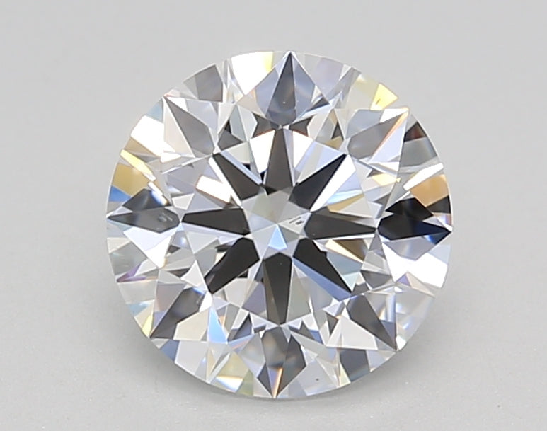 1.55 Carat Round Shaped, Excellent Cut, D Color, VS2 Clarity, GIA Certified Lab Grown Diamond