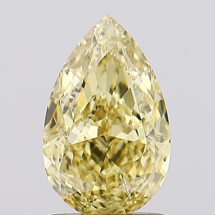 1.51 Carat Pear Shaped, Ideal Cut, SI1 Clarity, IGI Certified Lab Grown Diamond
