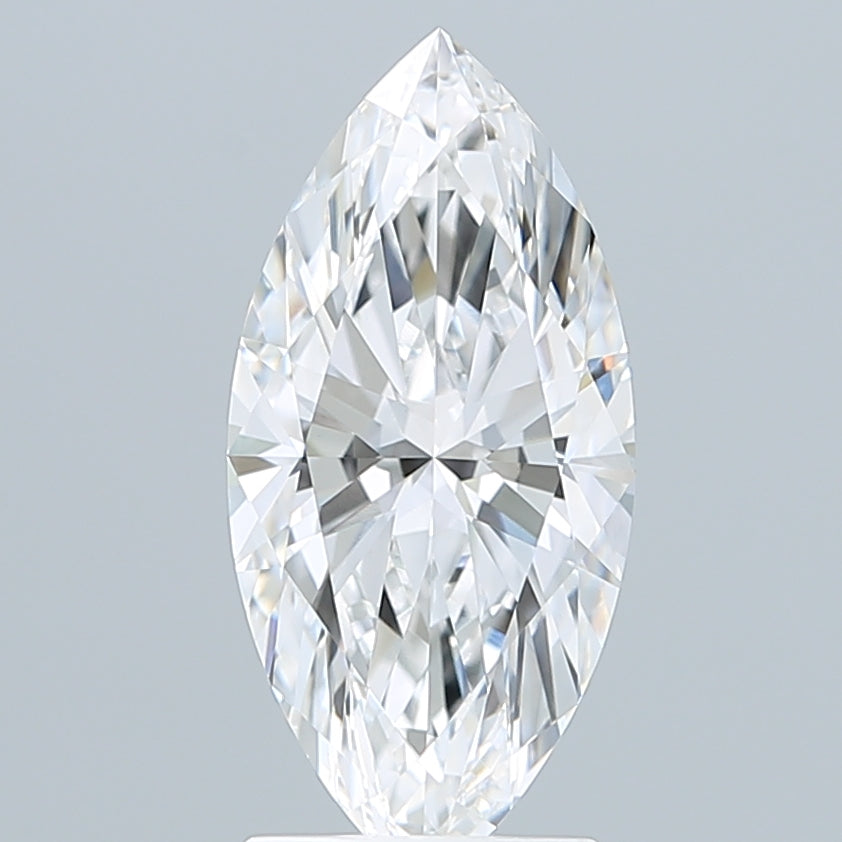 2.28 Carat Marquise Shaped, Ideal Cut, D Color, VVS2 Clarity, IGI Certified Lab Grown Diamond