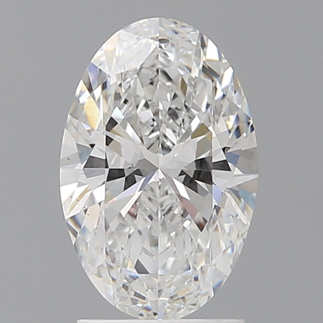 2.04 Carat Oval Shaped, Excellent Cut, E Color, VS2 Clarity, IGI Certified Lab Grown Diamond
