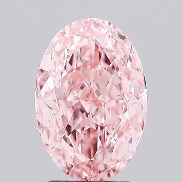 2.76 Carat Oval Shaped, Ideal Cut, VS1 Clarity, IGI Certified Lab Grown Diamond