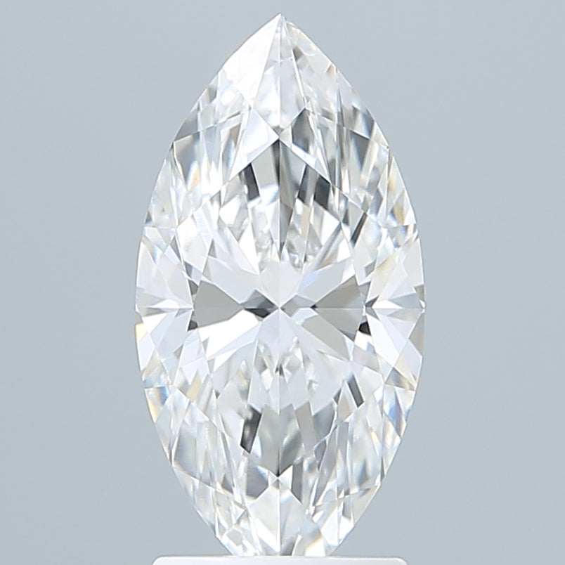 2.22 Carat Marquise Shaped, Ideal Cut, E Color, VVS2 Clarity, IGI Certified Lab Grown Diamond