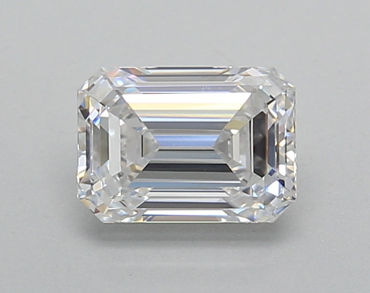 1.02 Carat Emerald Shaped, Very Good Cut, D Color, VVS1 Clarity, IGI Certified Lab Grown Diamond