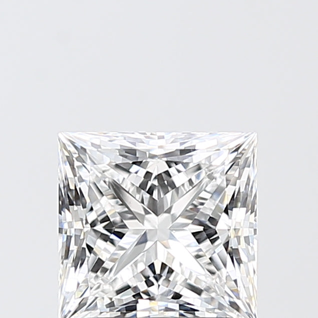 2.05 Carat Princess Shaped, Ideal Cut, E Color, VVS2 Clarity, IGI Certified Lab Grown Diamond