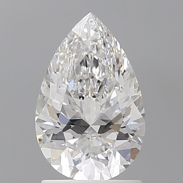 1.56 Carat Pear Shaped, Ideal Cut, E Color, VS1 Clarity, IGI Certified Lab Grown Diamond