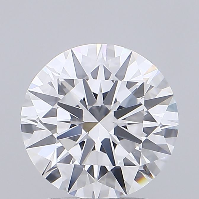2.16 Carat Round Shaped, Ideal Cut, E Color, VVS2 Clarity, IGI Certified Lab Grown Diamond