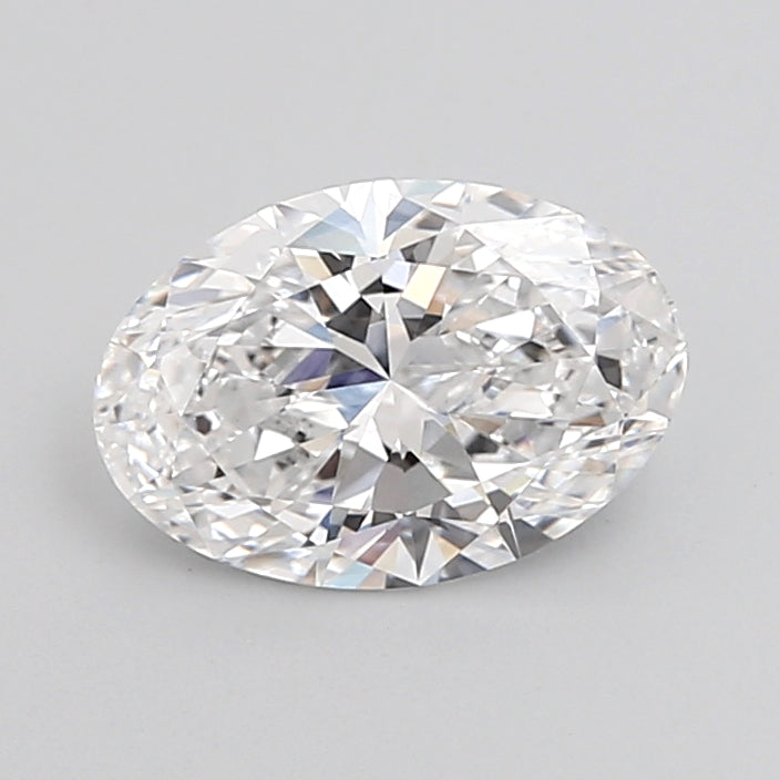 2.03 Carat Oval Shaped, Excellent Cut, D Color, VVS2 Clarity, IGI Certified Lab Grown Diamond