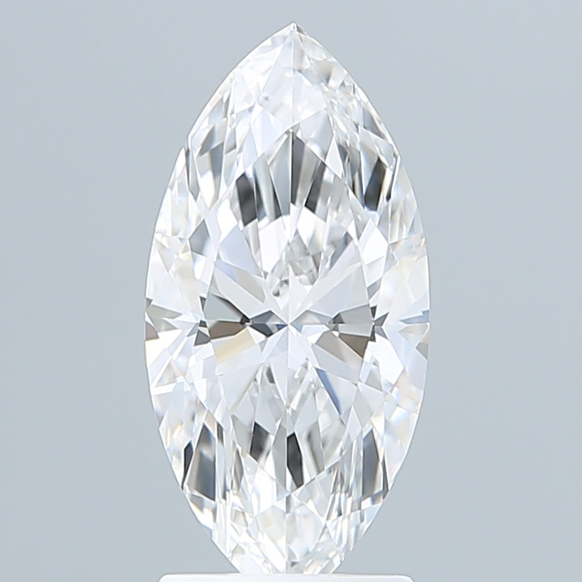 2.20 Carat Marquise Shaped, Ideal Cut, D Color, VVS2 Clarity, IGI Certified Lab Grown Diamond