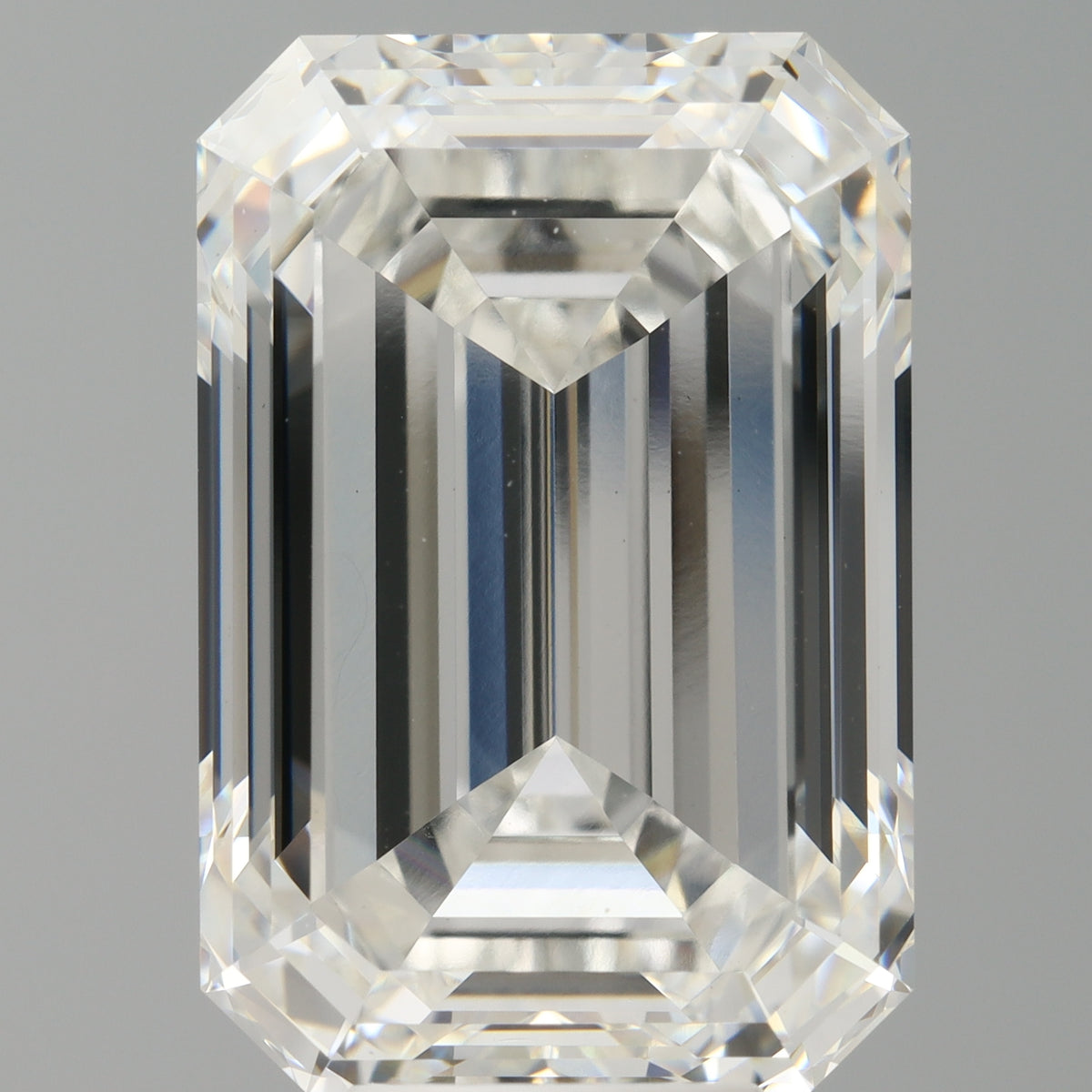 10.10 Carat Emerald Shaped, Ideal Cut, F Color, VS1 Clarity, IGI Certified Lab Grown Diamond