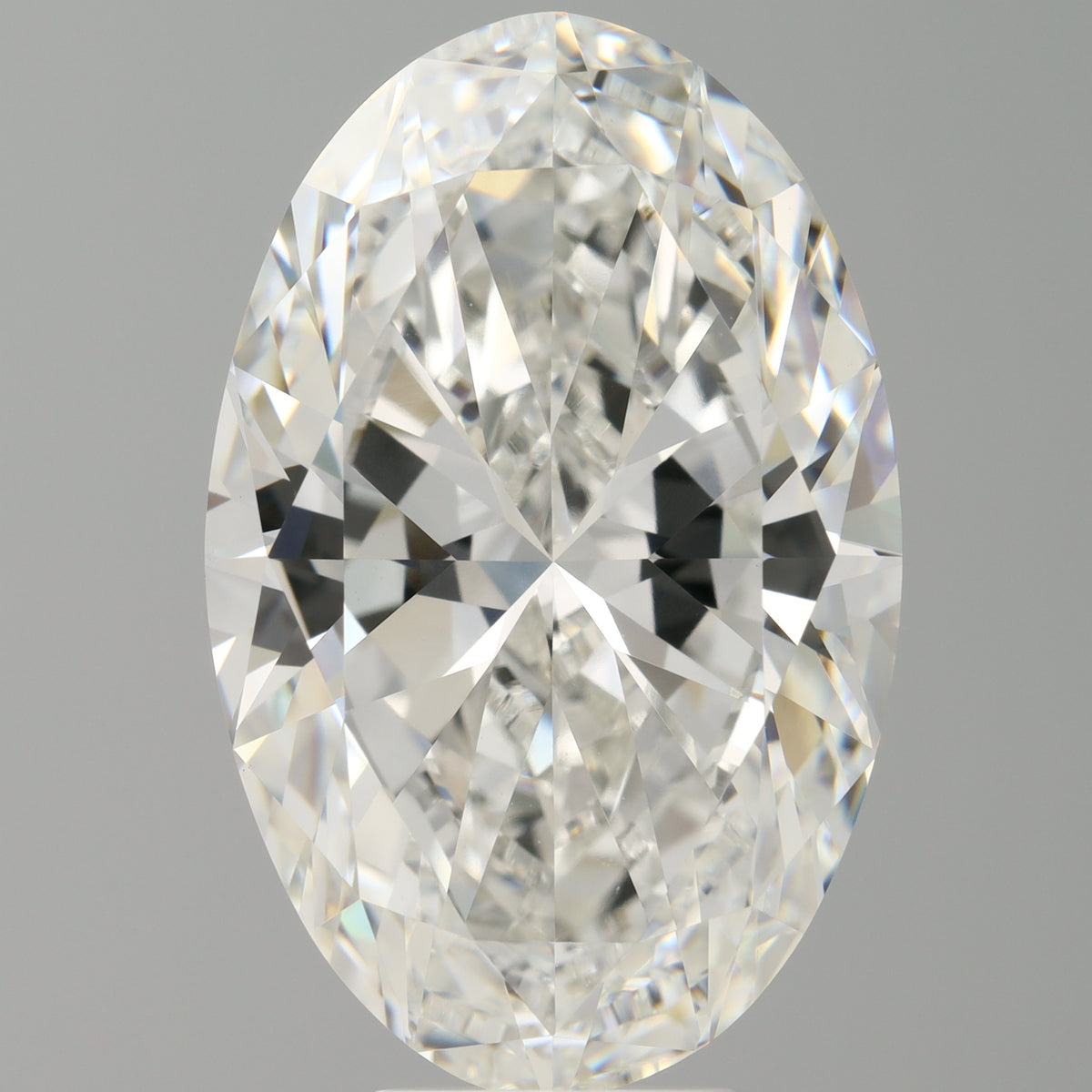 9.02 Carat Oval Shaped, Ideal Cut, F Color, VVS2 Clarity, IGI Certified Lab Grown Diamond