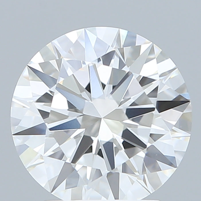 2.55 Carat Round Shaped, Ideal Cut, E Color, VVS1 Clarity, IGI Certified Lab Grown Diamond