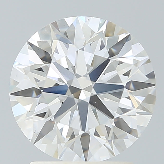 2.30 Carat Round Shaped, Ideal Cut, G Color, VS2 Clarity, IGI Certified Lab Grown Diamond
