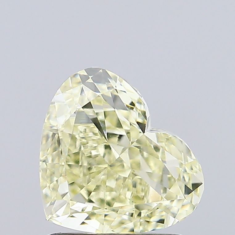1.37 Carat Heart Shaped, Very Good Cut, VVS2 Clarity, IGI Certified Lab Grown Diamond
