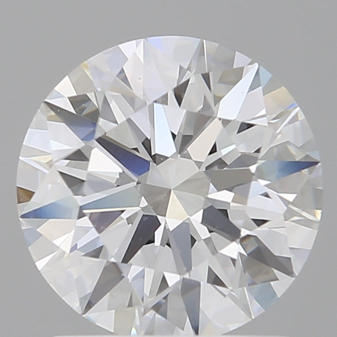 1.55 Carat Round Shaped, Ideal Cut, D Color, VVS2 Clarity, IGI Certified Lab Grown Diamond