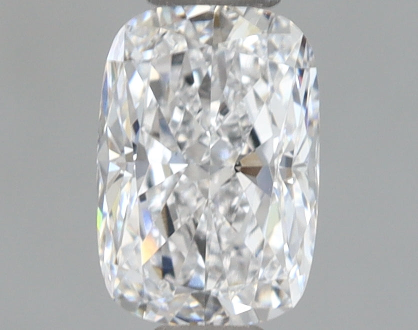 1.02 Carat Cushion Shaped, Ideal Cut, D Color, VVS1 Clarity, IGI Certified Lab Grown Diamond