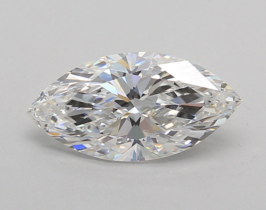 1.51 Carat Marquise Shaped, Excellent Cut, E Color, VVS2 Clarity, IGI Certified Lab Grown Diamond