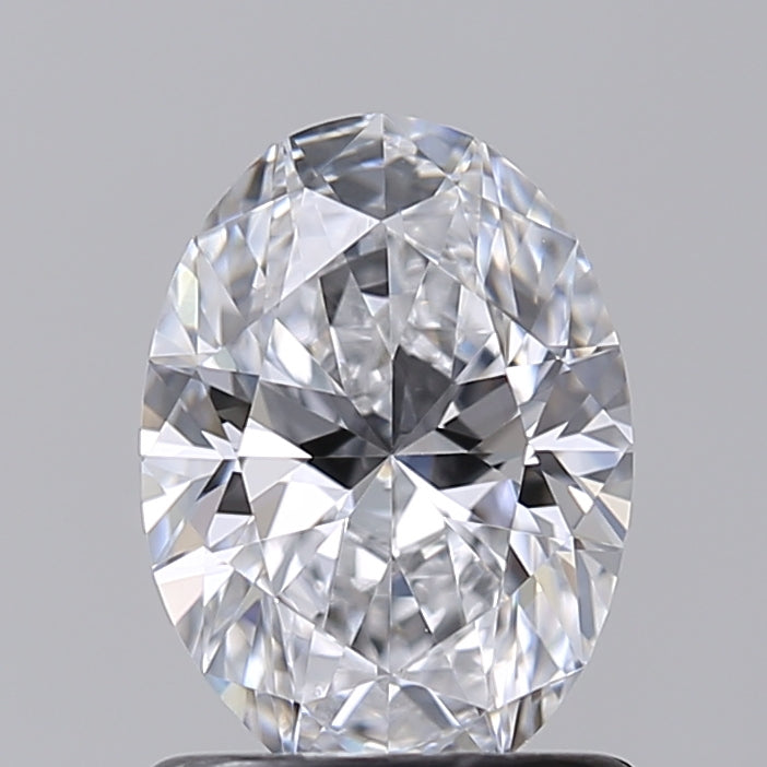 1.00 Carat Oval Shaped, Excellent Cut, D Color, VVS1 Clarity, IGI Certified Lab Grown Diamond