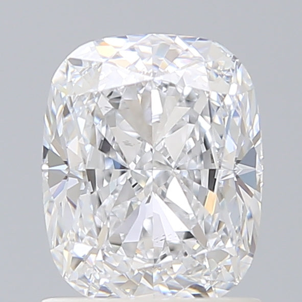 1.51 Carat Cushion Shaped, Ideal Cut, D Color, VS2 Clarity, IGI Certified Lab Grown Diamond