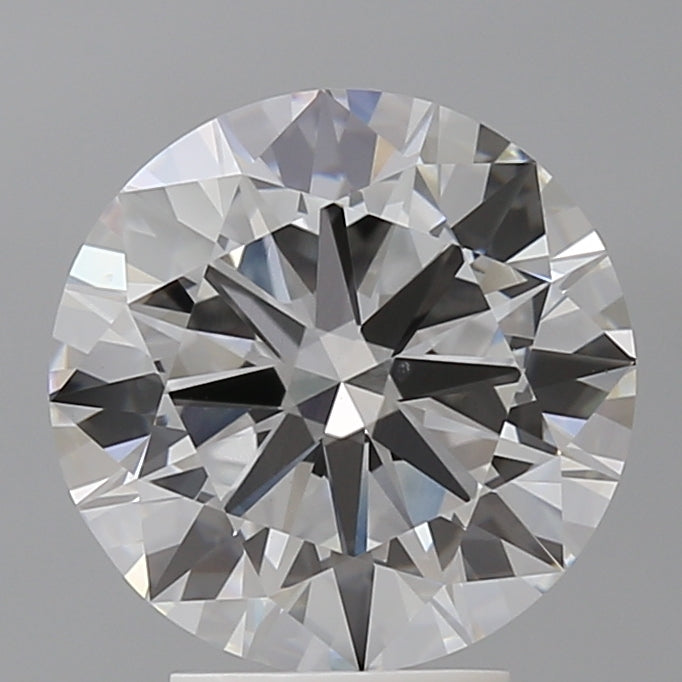 4.01 Carat Round Shaped, Excellent Cut, E Color, VVS2 Clarity, IGI Certified Lab Grown Diamond