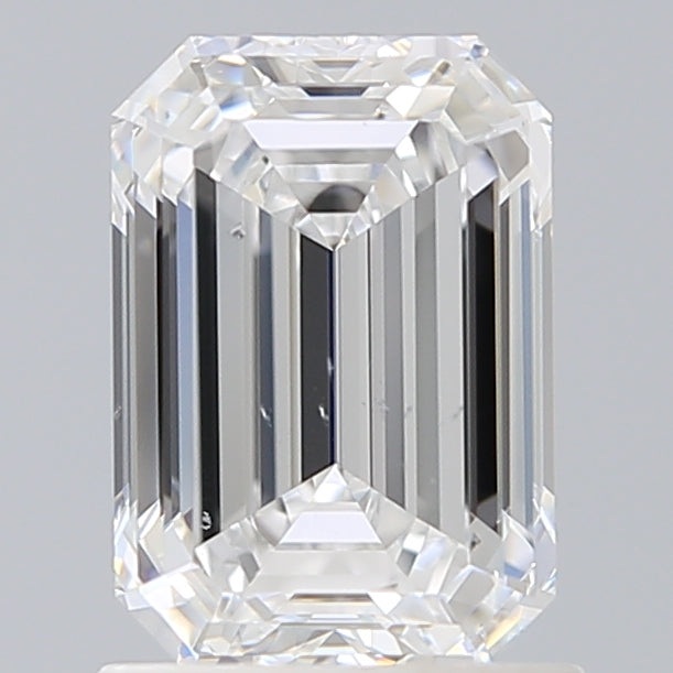 1.51 Carat Emerald Shaped, Ideal Cut, E Color, VS2 Clarity, IGI Certified Lab Grown Diamond