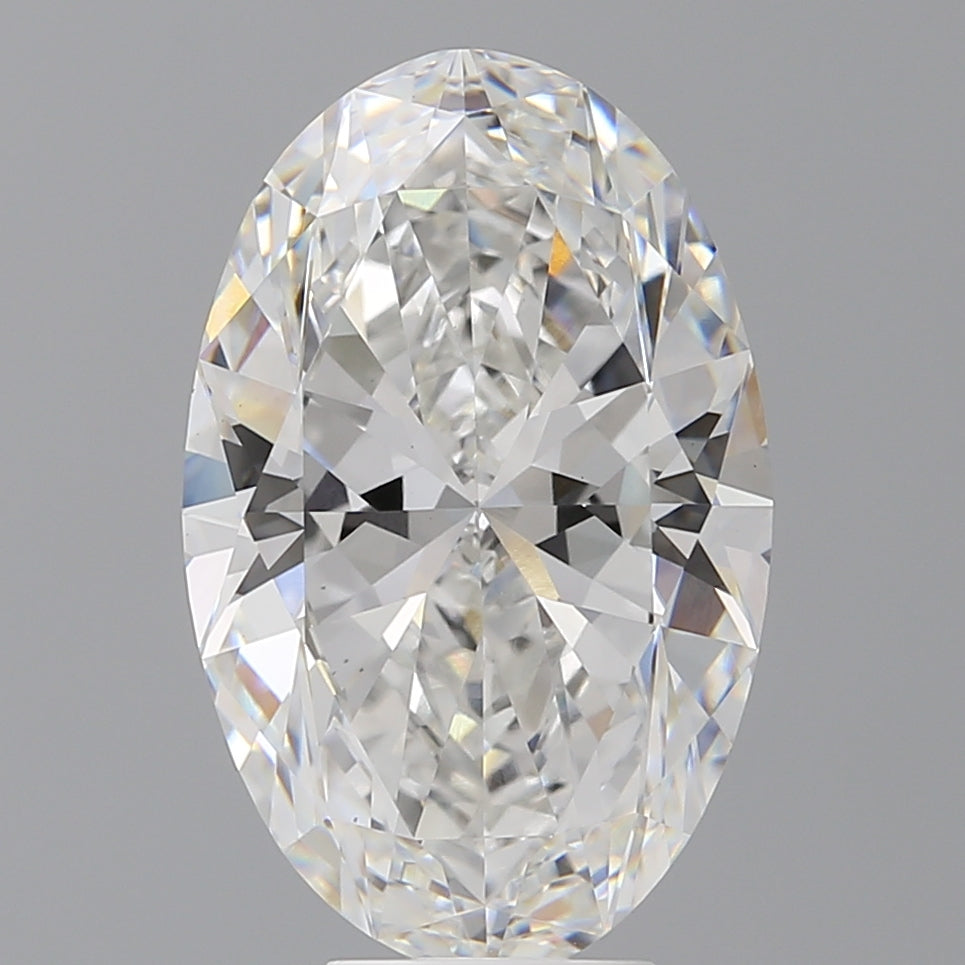 7.07 Carat Oval Shaped, Ideal Cut, E Color, VVS2 Clarity, IGI Certified Lab Grown Diamond