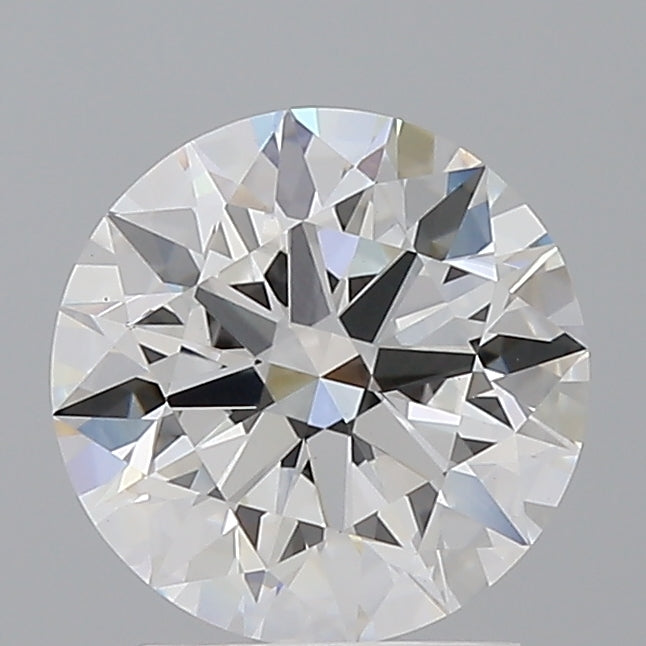 2.08 Carat Round Shaped, Ideal Cut, E Color, VVS2 Clarity, IGI Certified Lab Grown Diamond