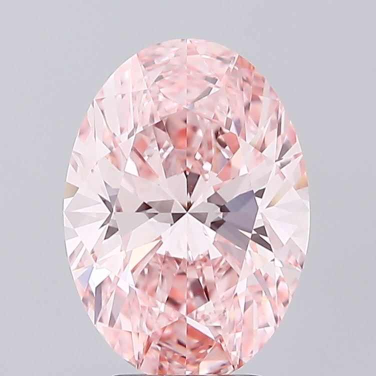 4.04 Carat Oval Shaped, Ideal Cut, VVS2 Clarity, IGI Certified Lab Grown Diamond