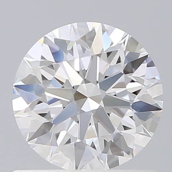 0.93 Carat Round Shaped, Ideal Cut, D Color, VVS2 Clarity, IGI Certified Lab Grown Diamond