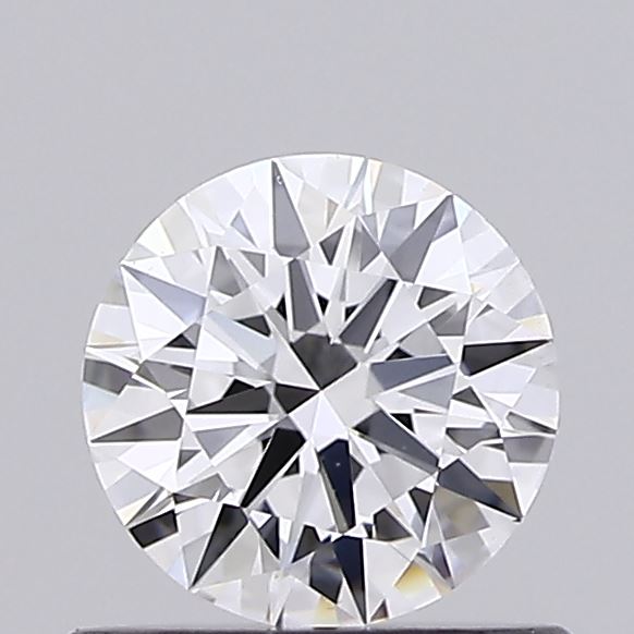 0.53 Carat Round Shaped, Excellent Cut, D Color, VS1 Clarity, IGI Certified Lab Grown Diamond