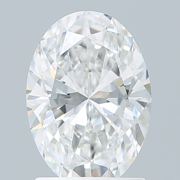 1.60 Carat Oval Shaped, Ideal Cut, E Color, VVS2 Clarity, IGI Certified Lab Grown Diamond