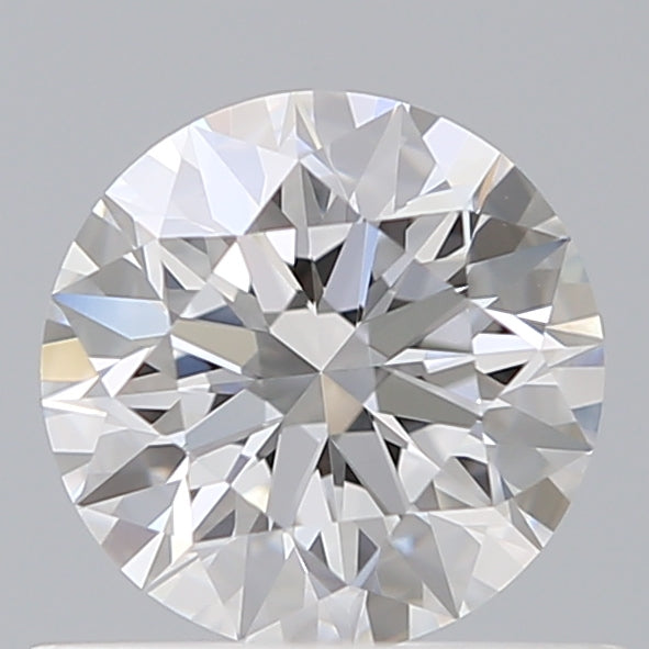 0.67 Carat Round Shaped, Ideal Cut, D Color, VVS2 Clarity, IGI Certified Lab Grown Diamond
