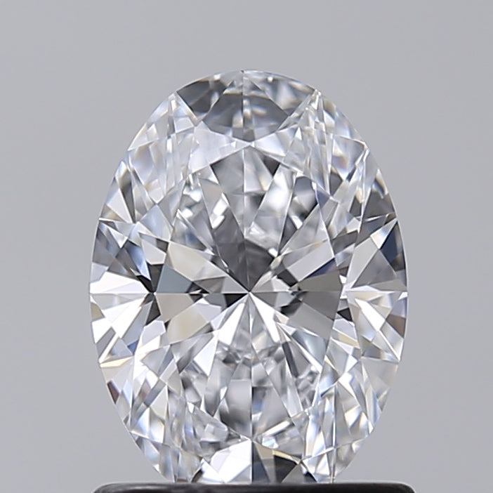 1.02 Carat Oval Shaped, Excellent Cut, D Color, VVS2 Clarity, IGI Certified Lab Grown Diamond