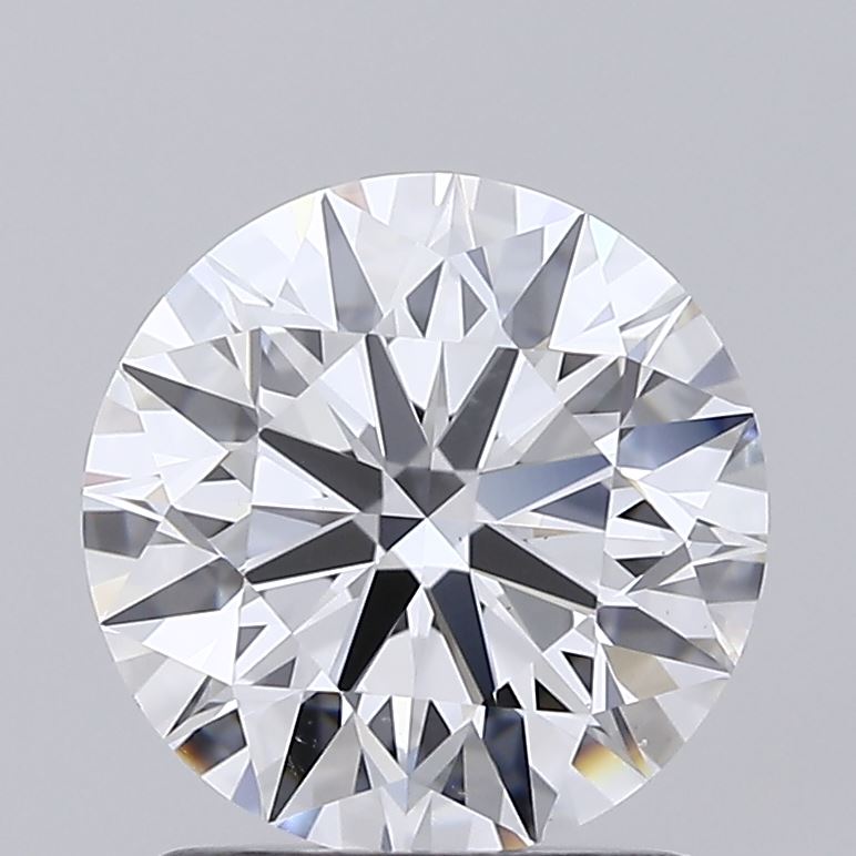 1.53 Carat Round Shaped, Ideal Cut, D Color, VS1 Clarity, IGI Certified Lab Grown Diamond