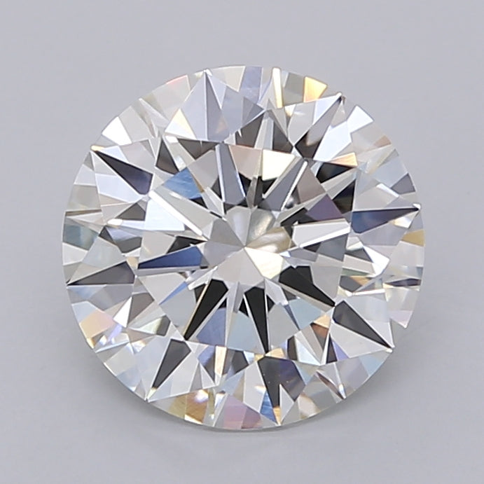 2.75 Carat Round Shaped, Ideal Cut, F Color, VVS2 Clarity, IGI Certified Lab Grown Diamond