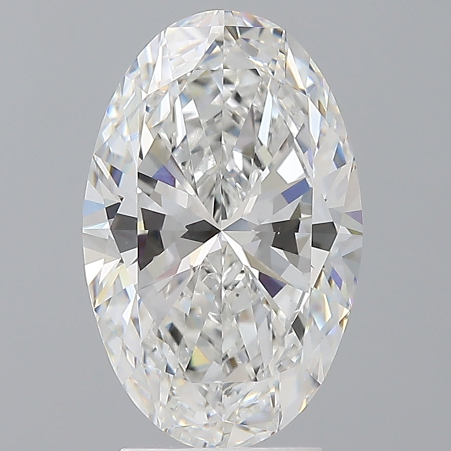 3.52 Carat Oval Shaped, Excellent Cut, E Color, VVS2 Clarity, IGI Certified Lab Grown Diamond