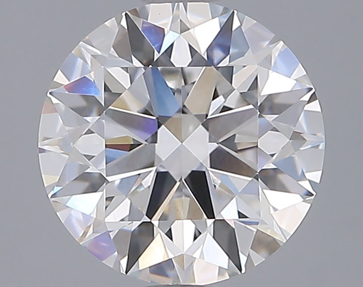 2.40 Carat Round Shaped, Ideal Cut, F Color, VVS2 Clarity, IGI Certified Lab Grown Diamond